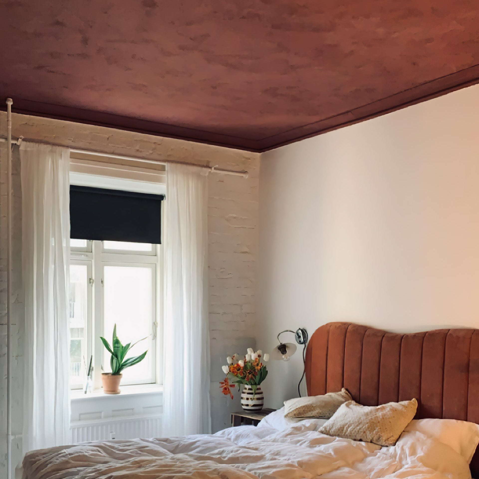 Blomme - Kalkmaling | Farveprøve