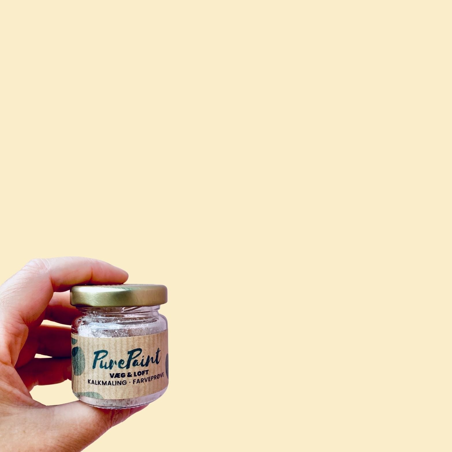 Sollys - Kalkmaling | Farveprøve