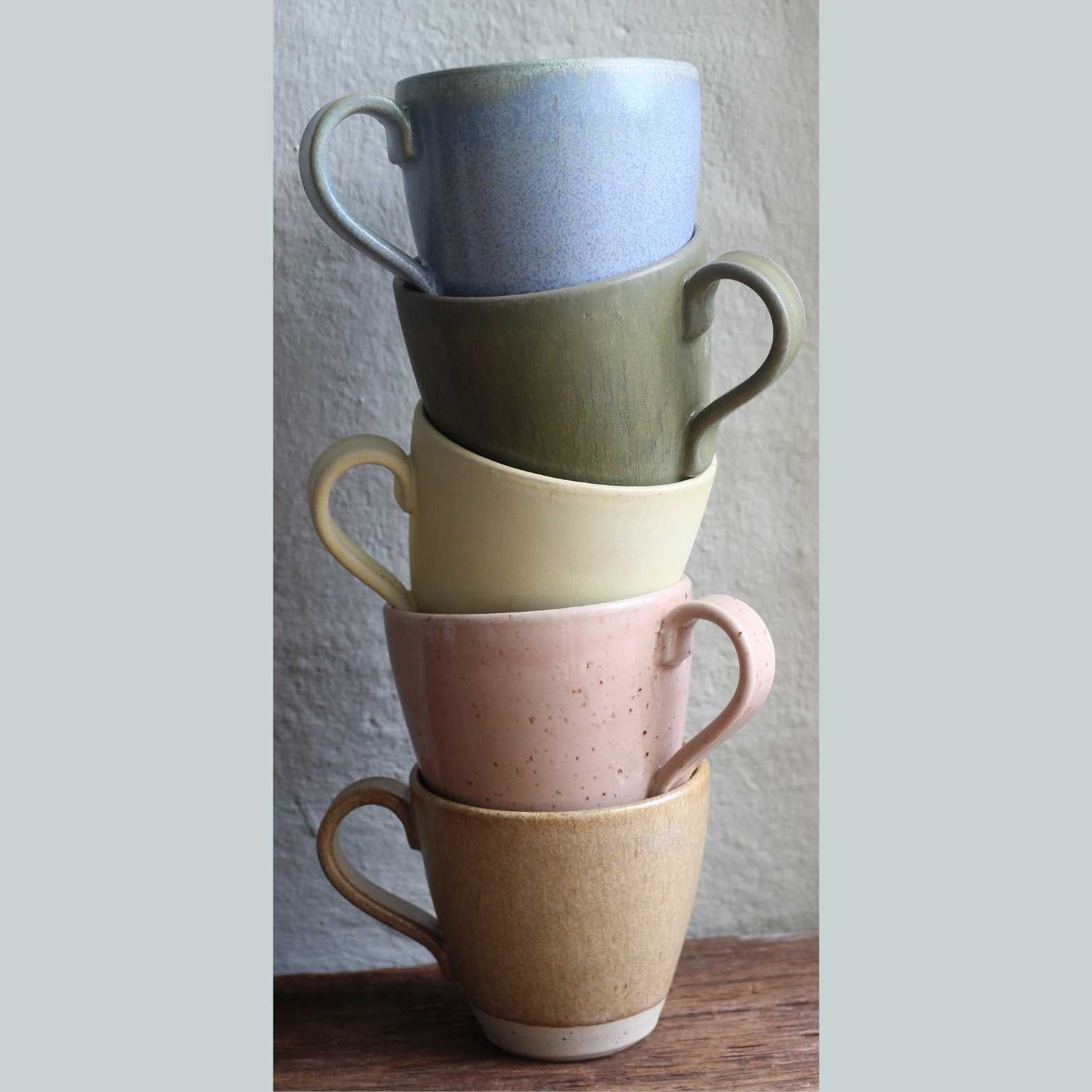 Keramik Krus - Pudder Rosa