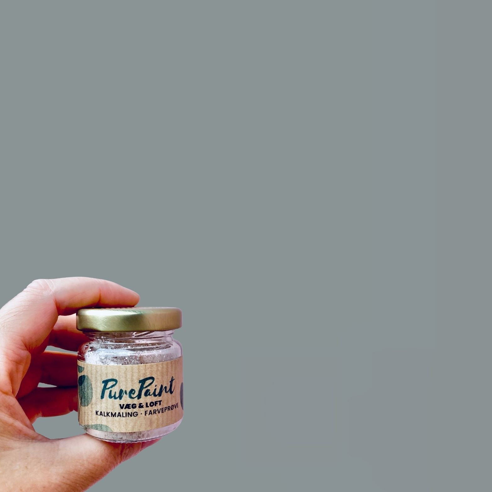 Uvejr - Kalkmaling | Farveprøve