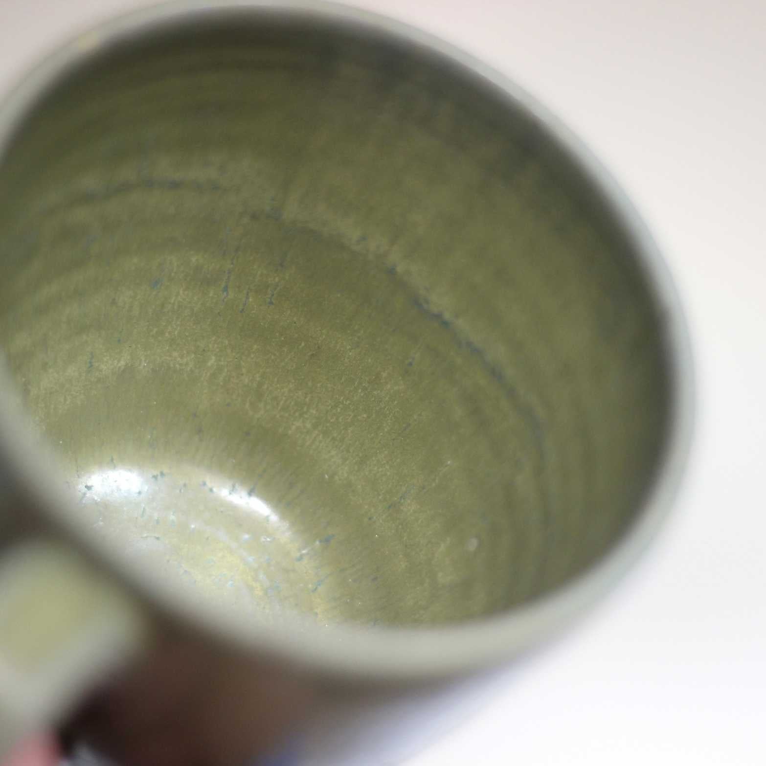 Keramik Krus - Olivengrøn